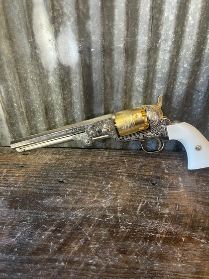Pietta 1851 Navy “Texas Lone Star” Limited Edition Percussion Revolver – .44 Caliber – 1 of 2,000