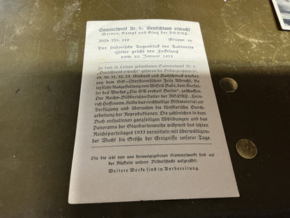 Third Reich Propaganda Cards