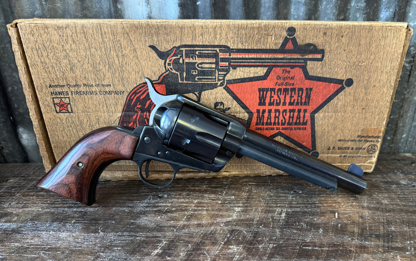 Hawes “Western Marshal” Single-Action Revolver