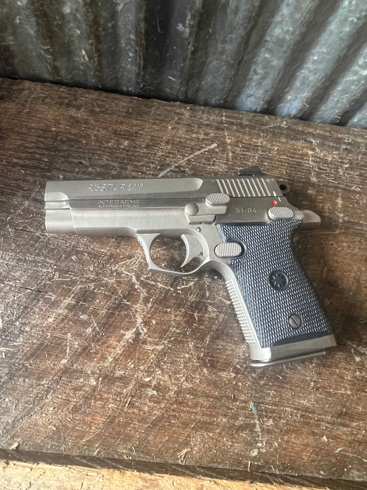 Star Firestar M43 9mm Stainless – Original Box, Papers & 2 Magazines – Excellent Condition