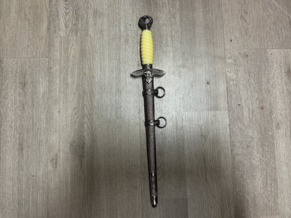 German Luftwaffe 2nd Model Dagger Replica w/Scabbard-Decorative Display Piece
