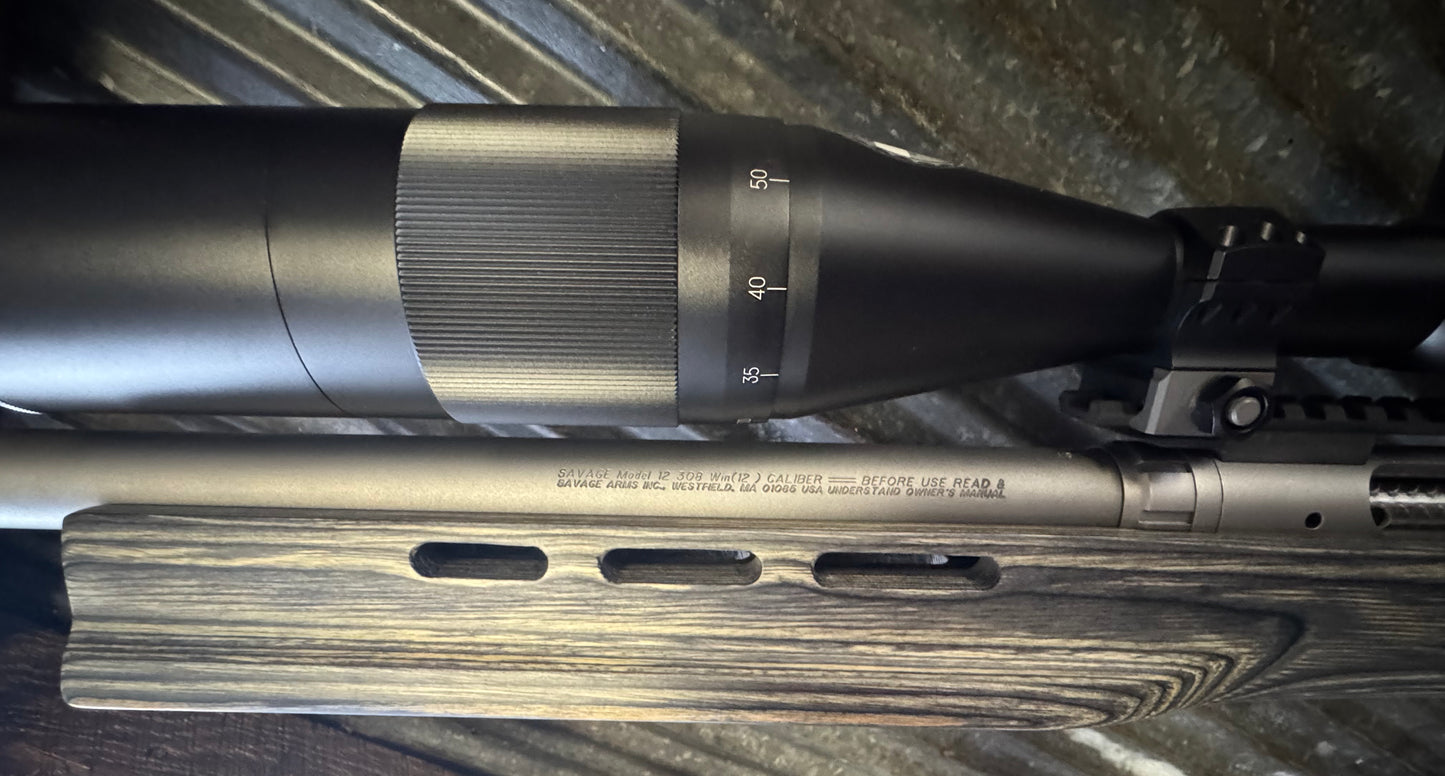 SAVAGE MODEL 12-NightForce BENCHREST PACKAGE