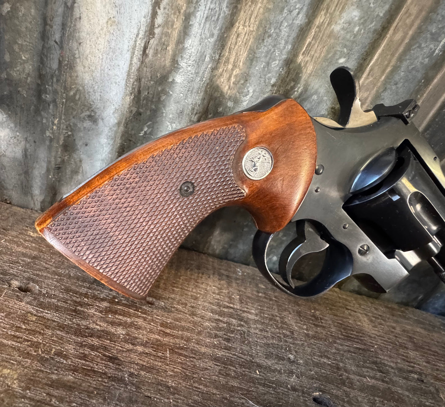 Colt Officers Model Match .38 Special Revolver (with Box & Papers)