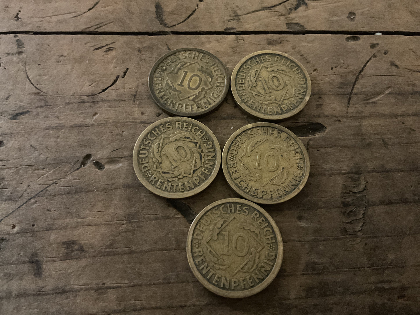 Original German Coin Collection-Imperial Germany, Weimar Republic, Third Reich, & Postwar-era
