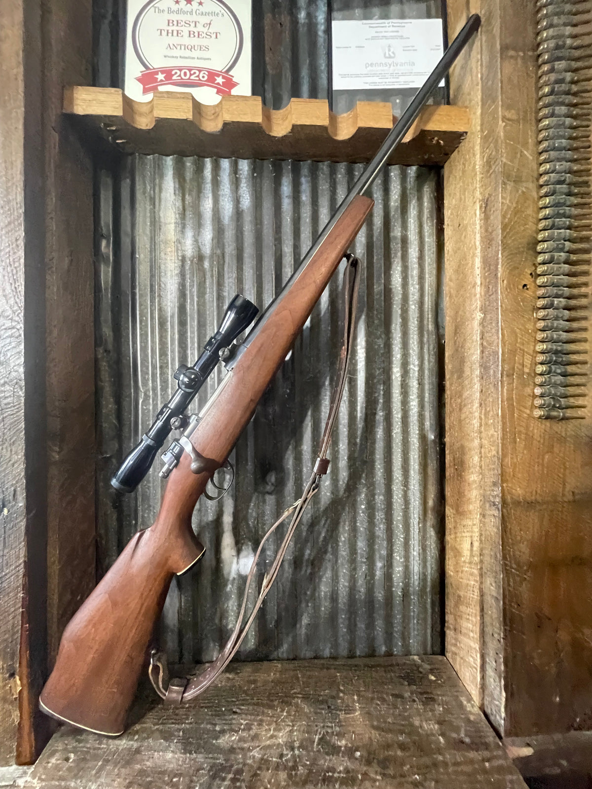 Siamese Mauser Custom Conversion .45-70 Government – Tasco Scope