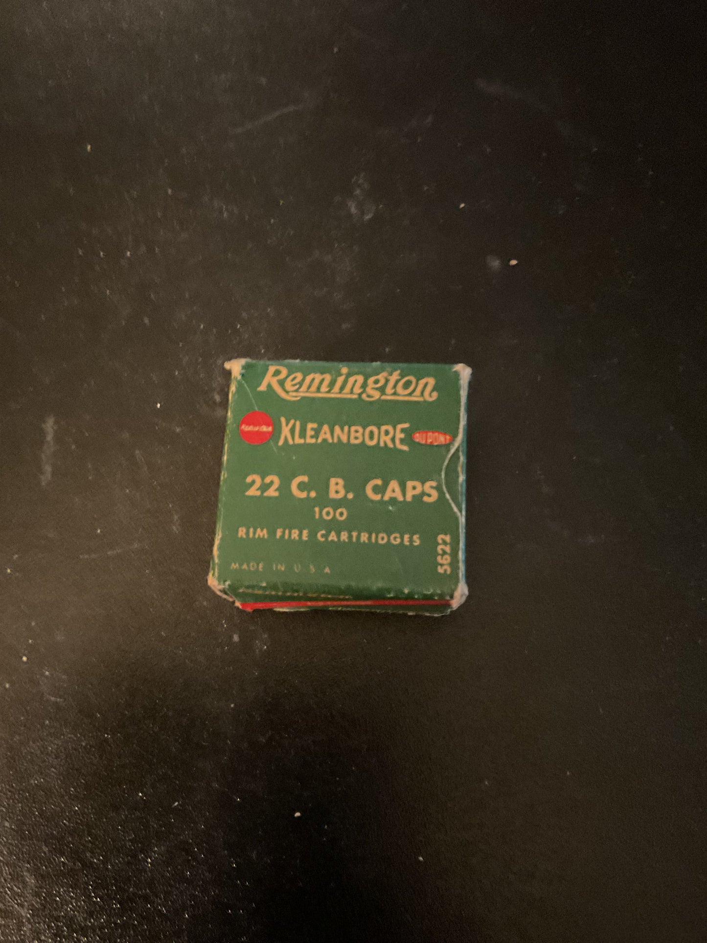 Vintage Remington Kleanbore .22 C.B. Caps Rim Fire Cartridges — About 50 Rounds