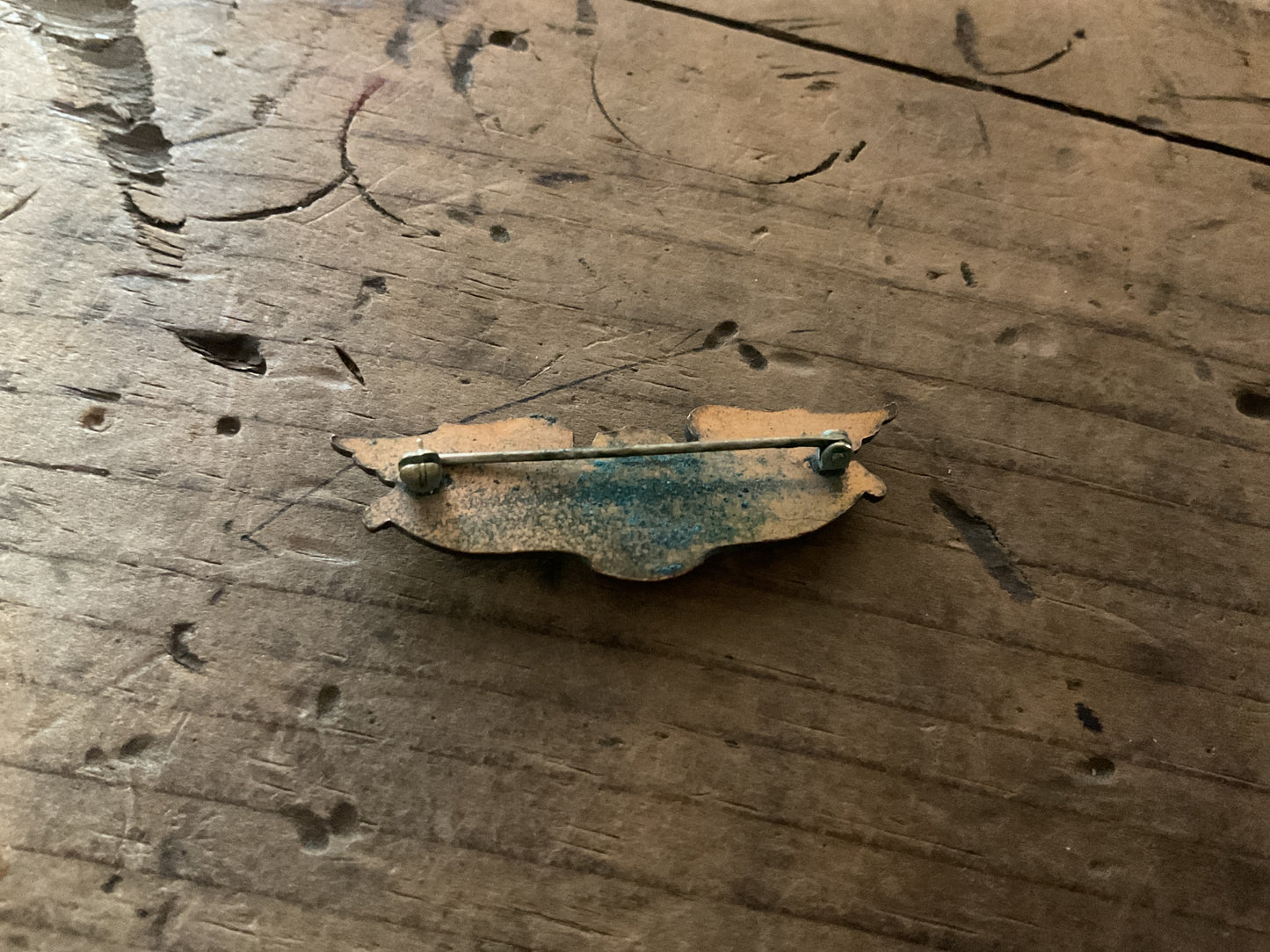 1954 American Legion National Air Mail Roundup Enameled Wing Pin