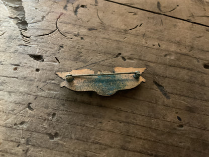1954 American Legion National Air Mail Roundup Enameled Wing Pin