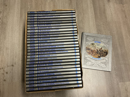 Time-Life Books-“The Civil War” Complete 28 Volume Hardcover Set w/ Master Index-Excellent Condition