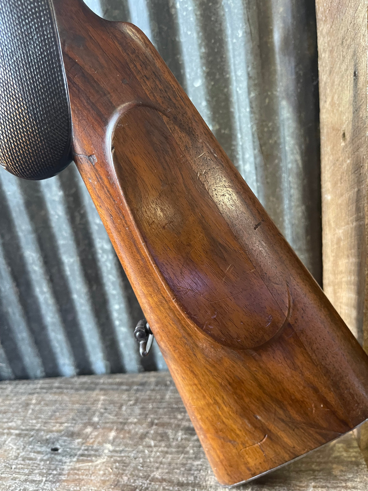 German I.A. Kuppscher Hammer Drilling – 16 Gauge x 16 Gauge / Rifle – Underlever Combination Gun