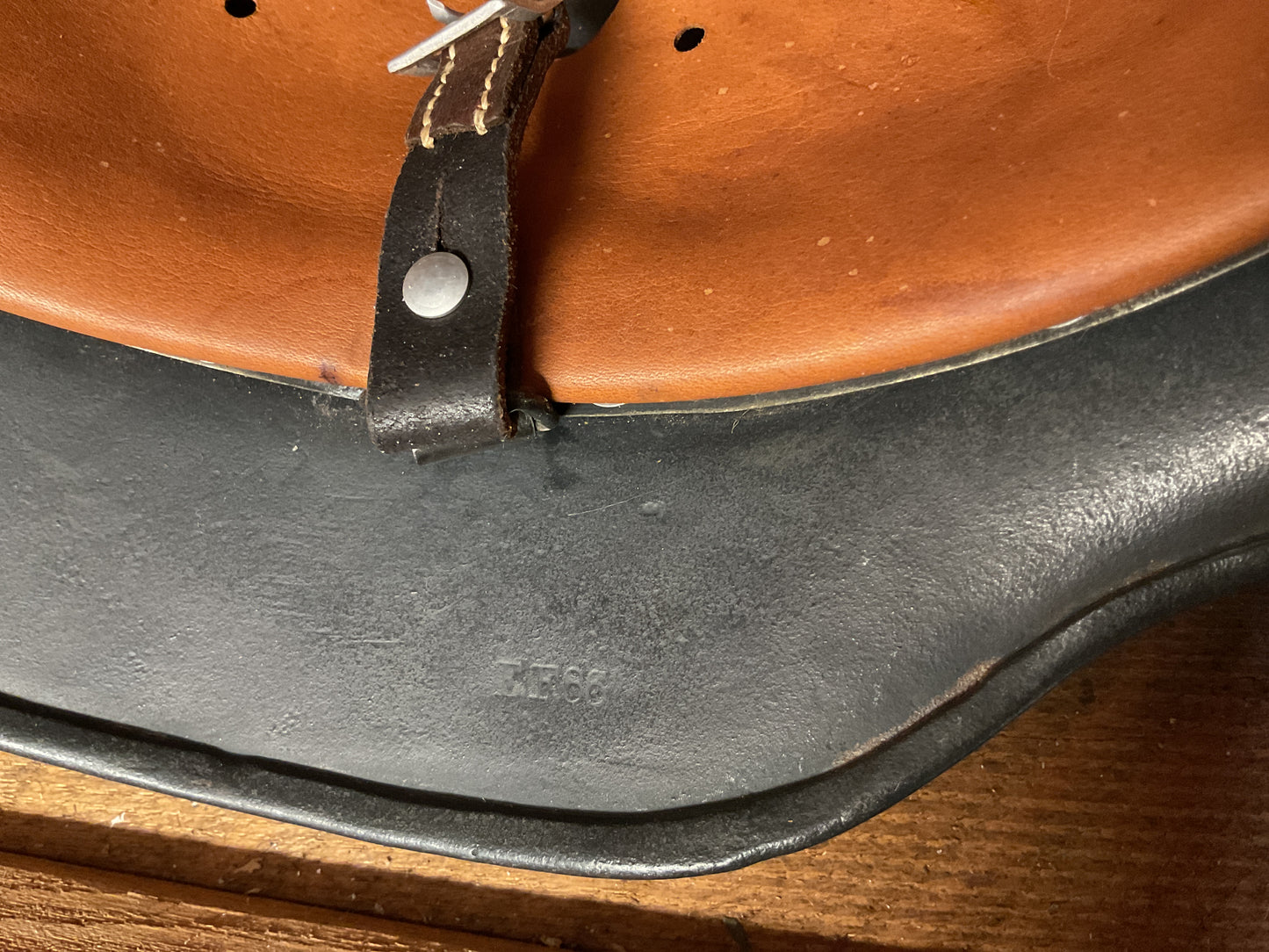 WWII German Afrika Korps Luftwaffe Double Decal Helmet