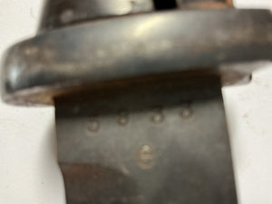 WWII German K98 Mauser S84/98111 Bayonet & Scabbord