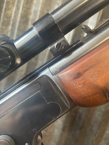 Marlin Model 39A JM Stamped Lever Action Rifle – .22 LR – Weaver D4 Scope – Good Used Condition