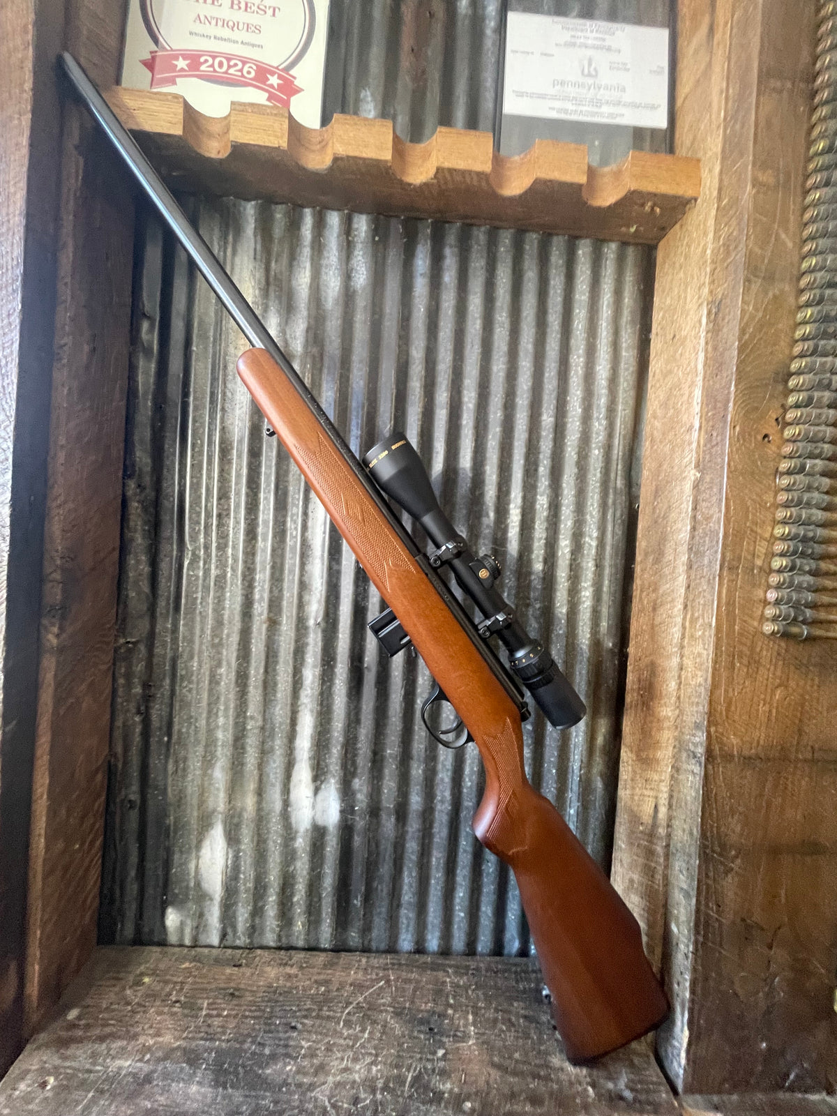 Marlin Model 17V .17 HMR – Bushnell Elite 3200 3-9x Scope