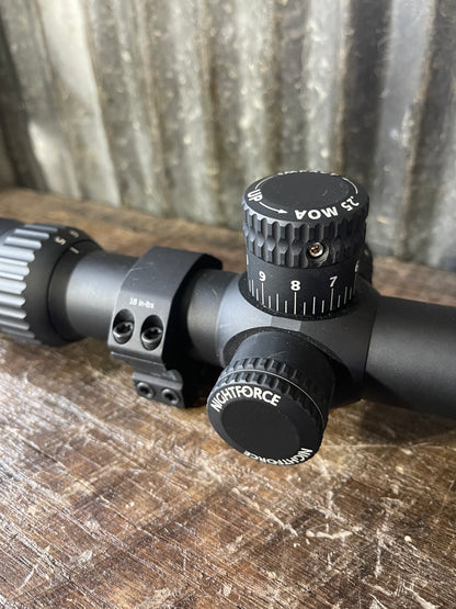 Nightforce SHV 5-20x56 Riflescope – Illuminated – Includes Vortex Rings