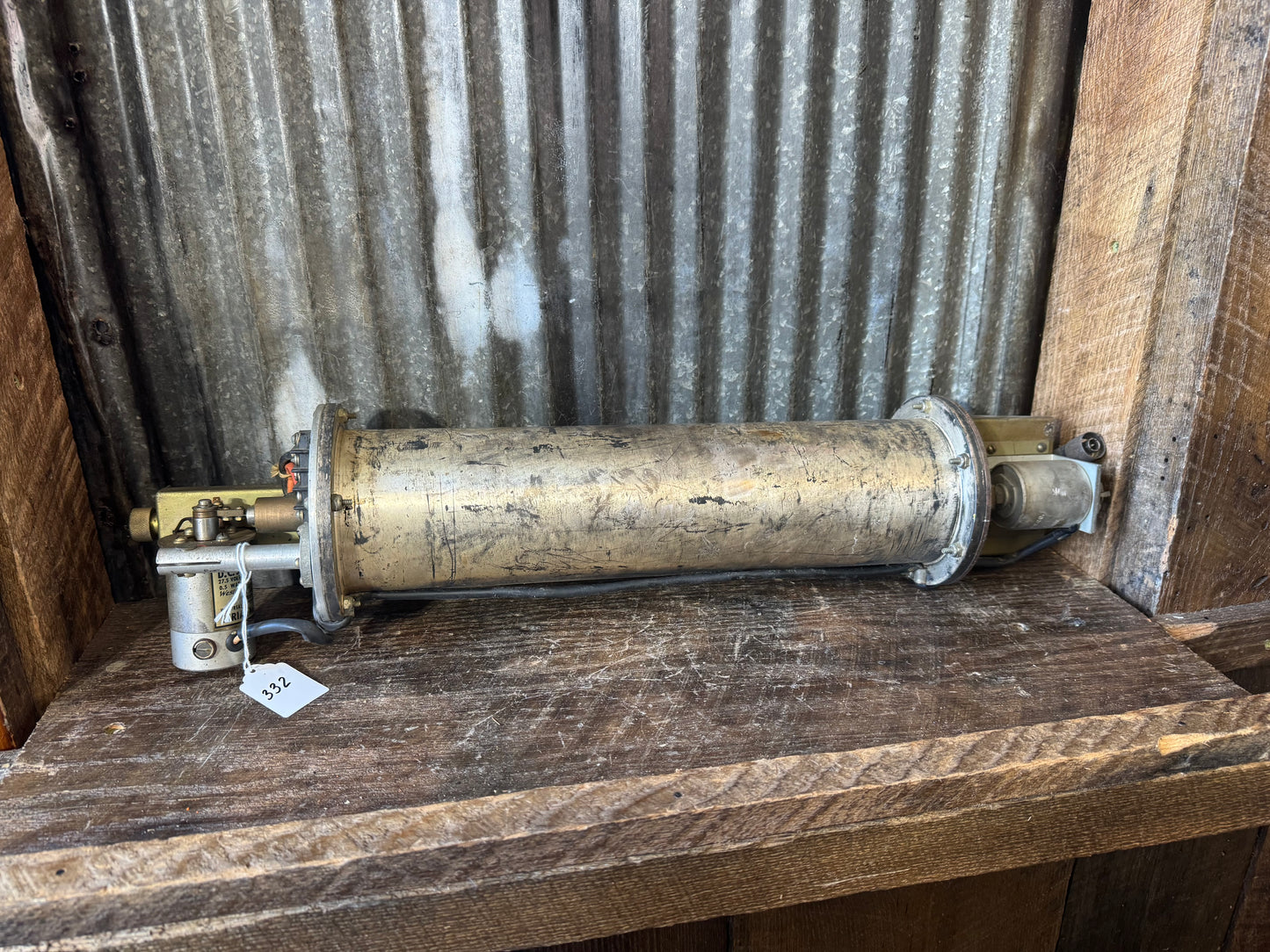 WWII U.S. Army Air Forces RF-3/AP Aircraft Radio Direction Finder Loop Antenna Assembly