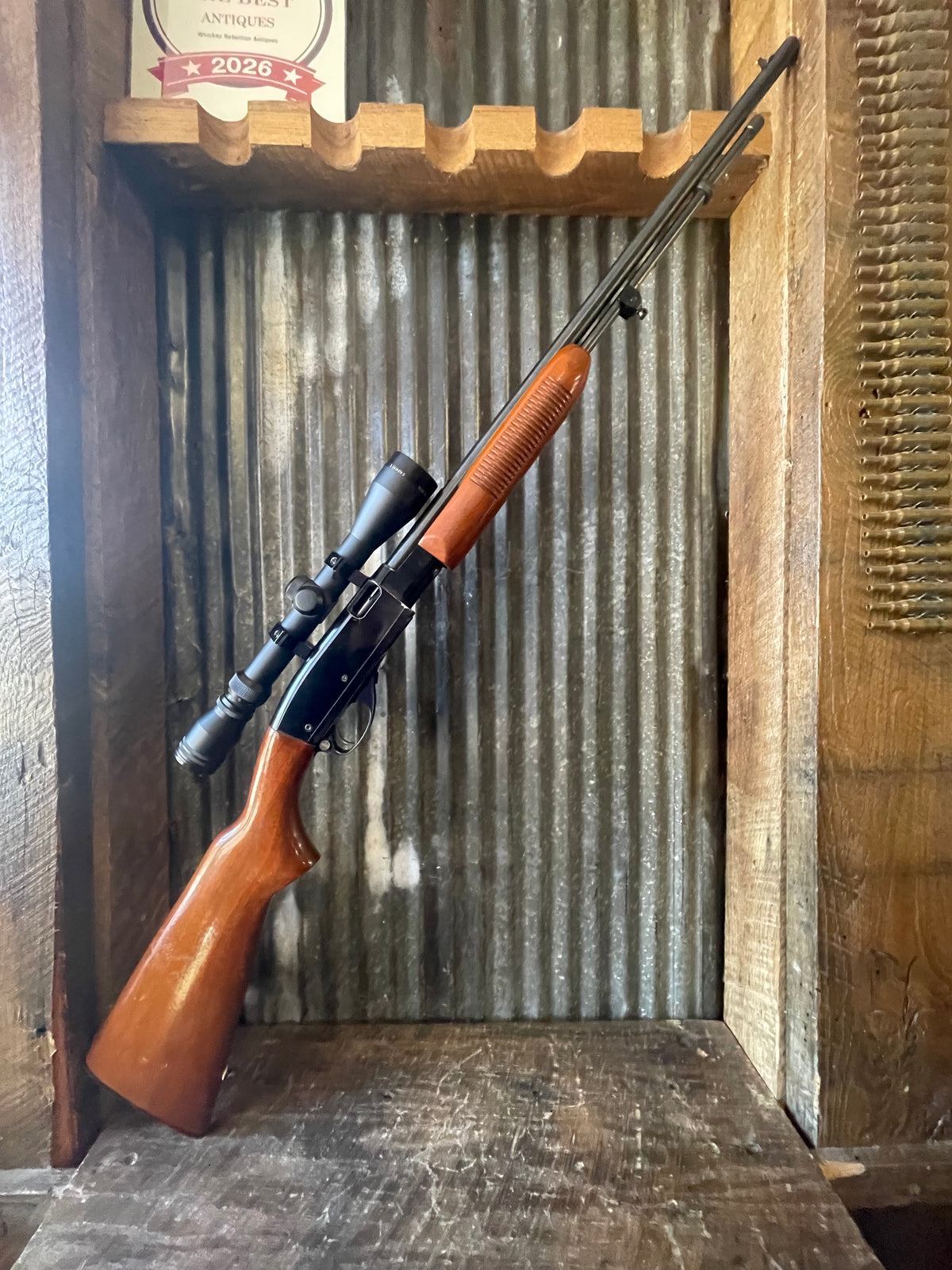 Remington Model 572 Fieldmaster .22 LR Pump-Action Rifle – Simmons 3-9x Scope – Excellent Bore layaway only