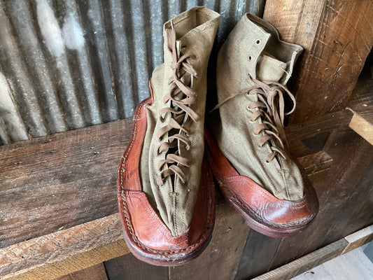 WWII French “Snow Cleats” Overboots