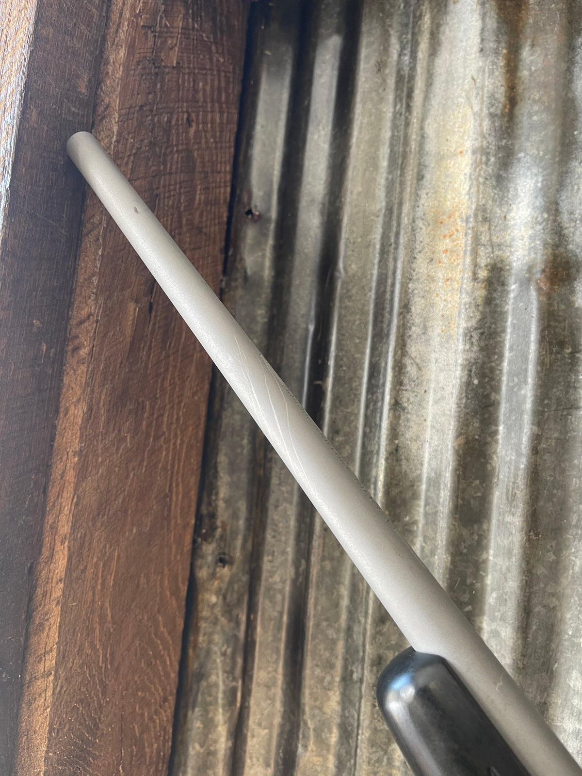 Ruger M77 Compact .243 Win – Stainless / Black Laminate – Vortex Crossfire II 4-12x Scope