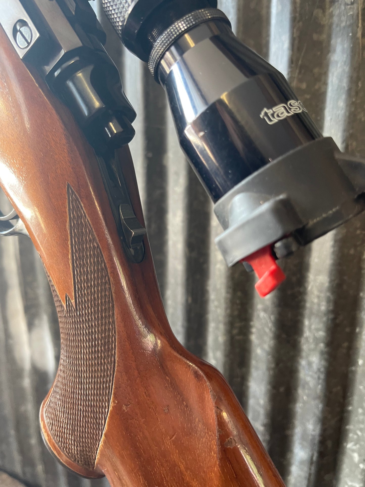 Ruger M77 Tang Safety Bicentennial Bolt Action Rifle – .270 Winchester – 1976 – Tasco 3-9x Scope