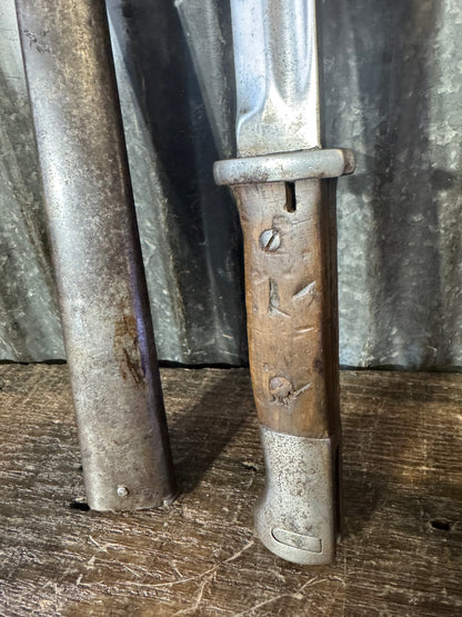 Unmarked k98 bayonet WWII
