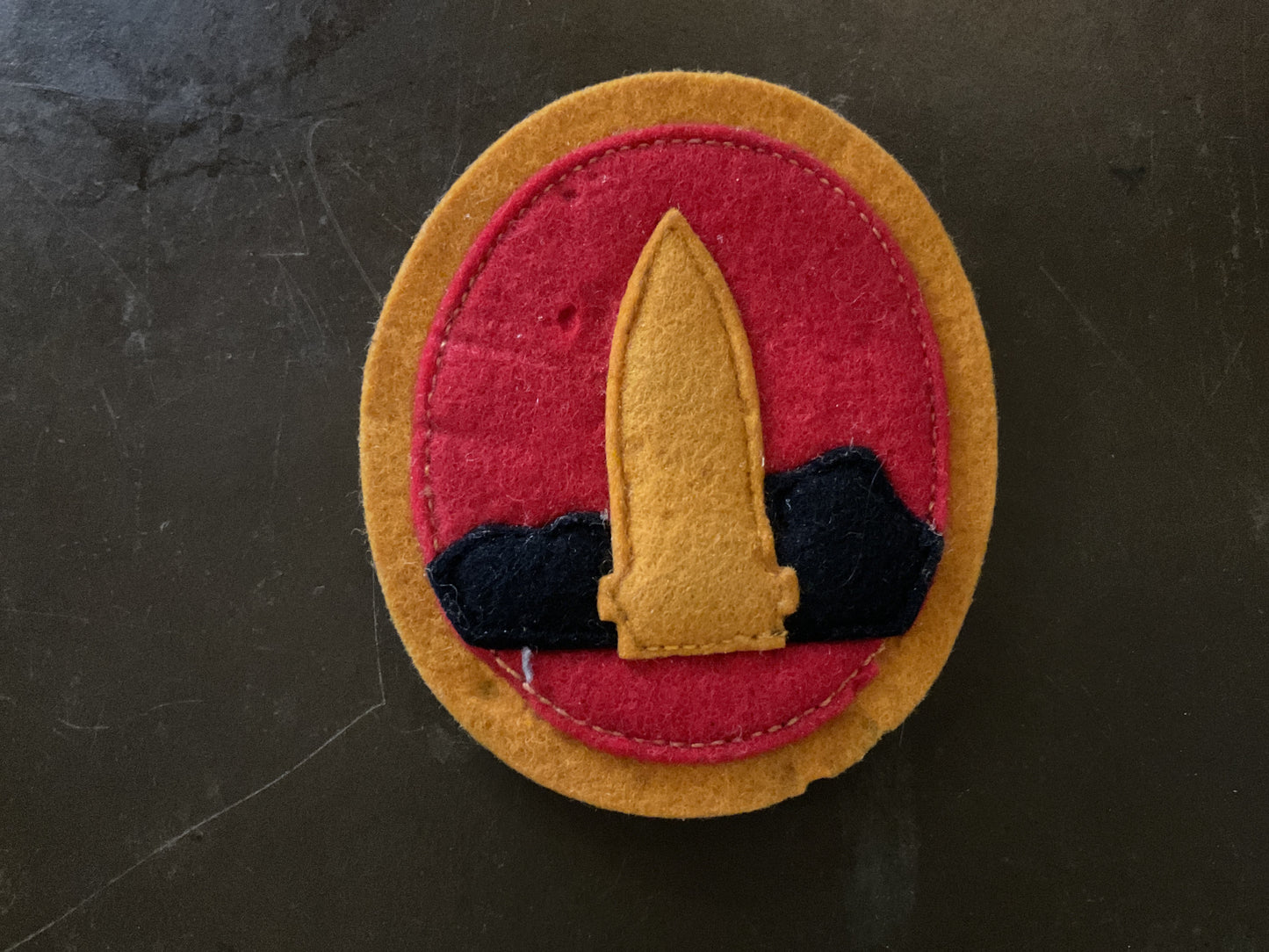 Hawaiian Coastal Artillery Brigade Patch