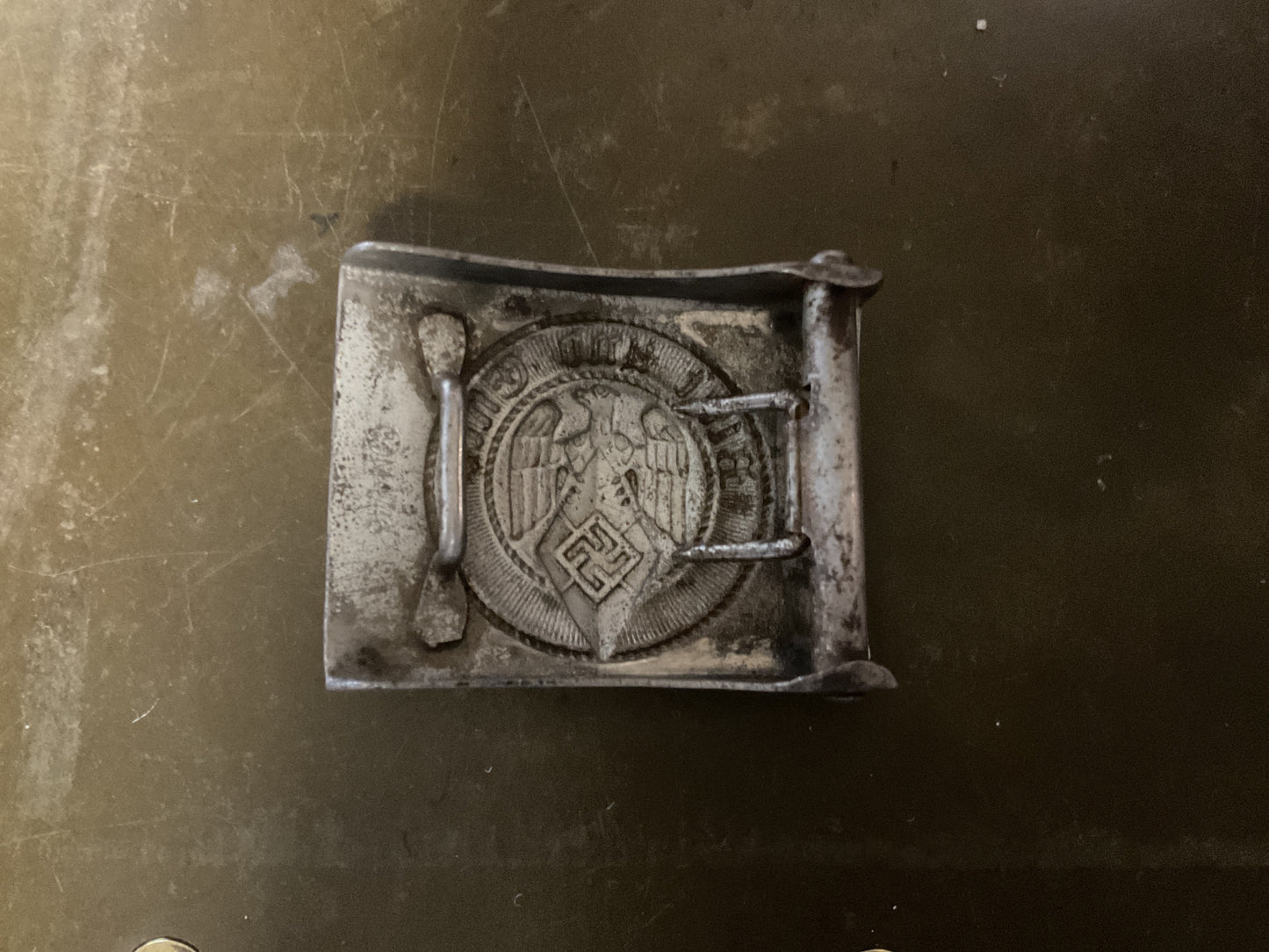 WWII German Hitler Youth (HJ) belt Buckle
