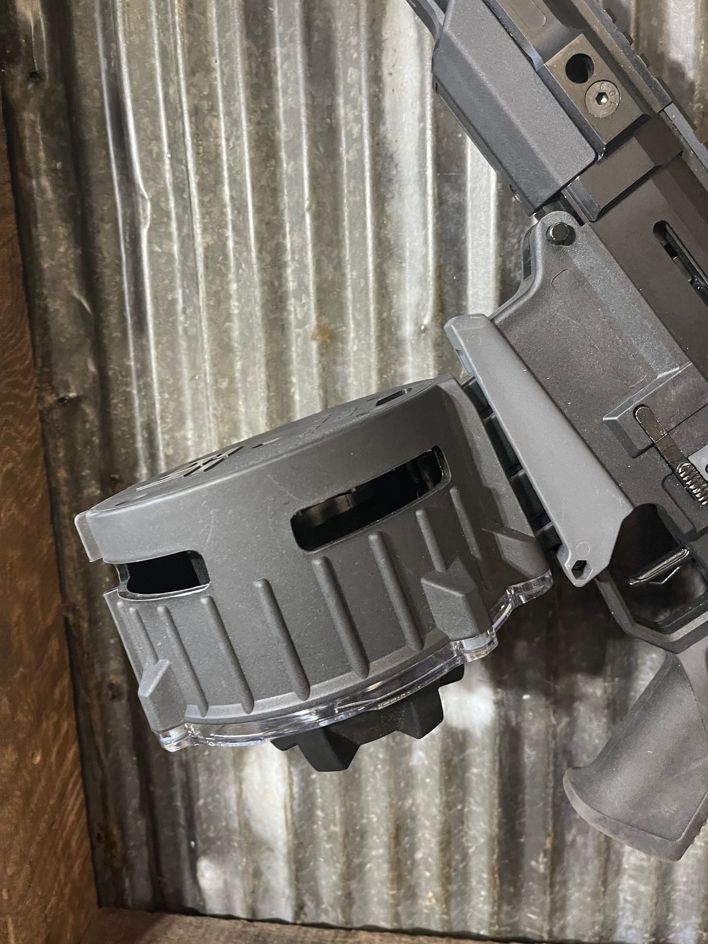 GForce Arms 12 Gauge Semi-Auto Shotgun w/ Drum & TruGlo Red Dot
