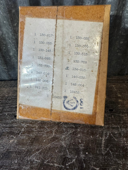 Vintage R.E.L. Radio Equipment Spare Parts Kit – Sealed Component Packets