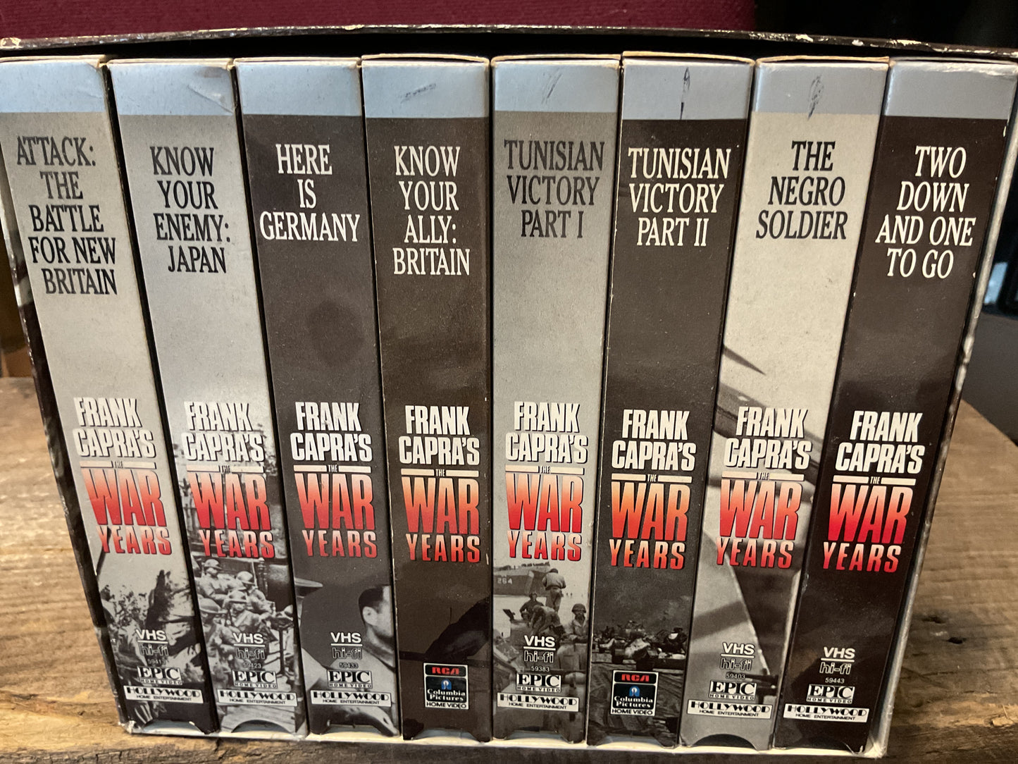 The War Years VHS Collection