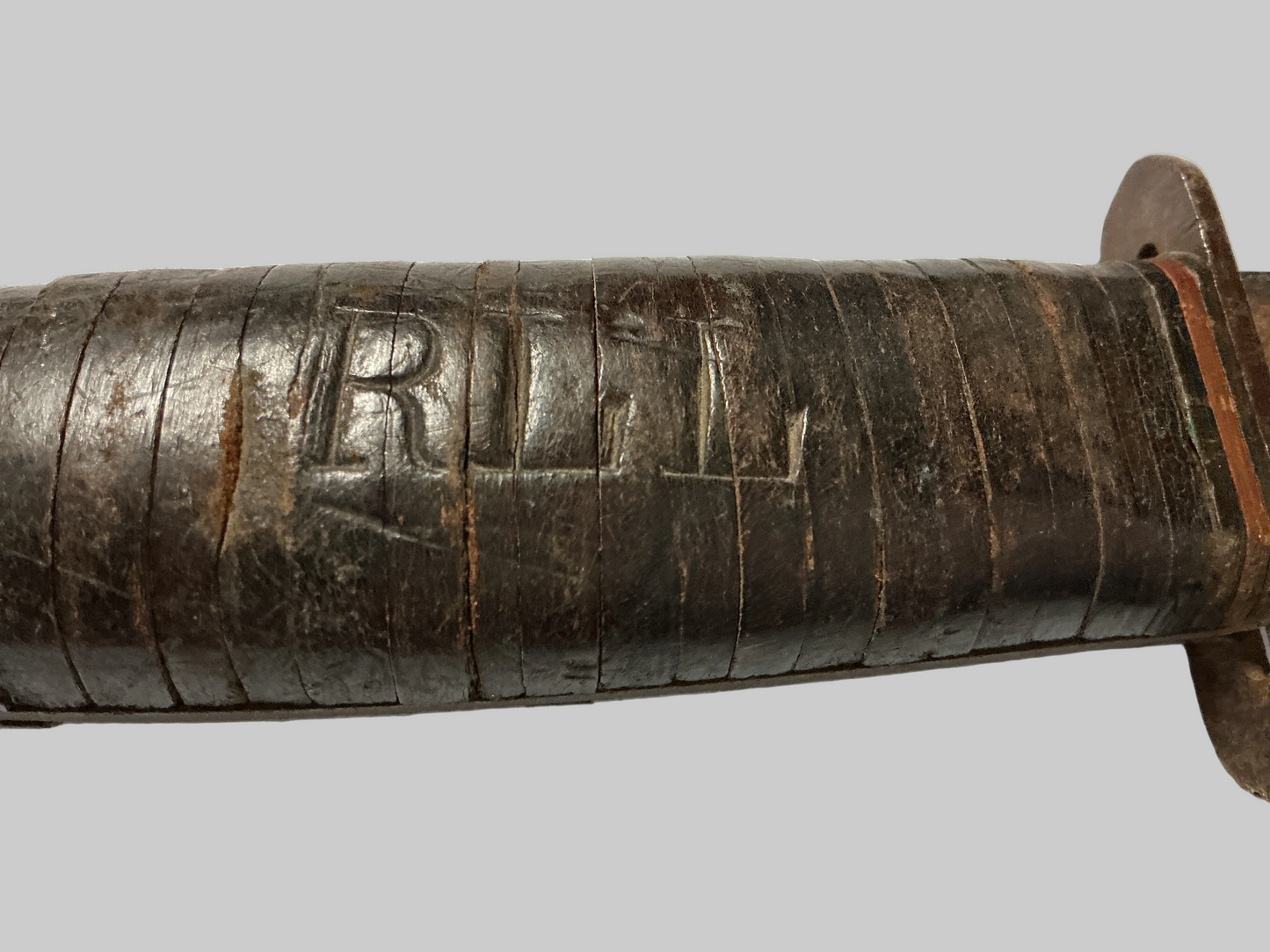 WWII ERA Fighting Knife Personalized Grip