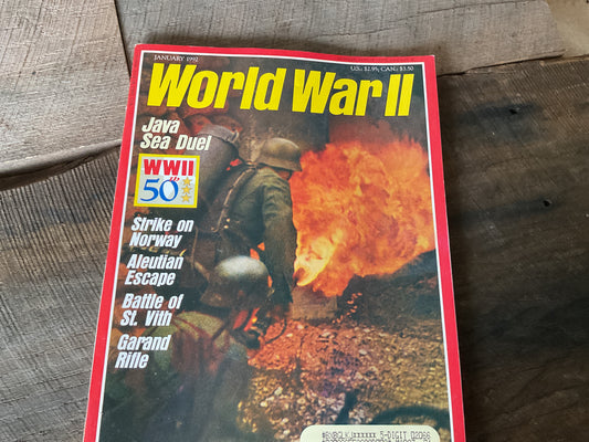 World War II Magazine January 1992