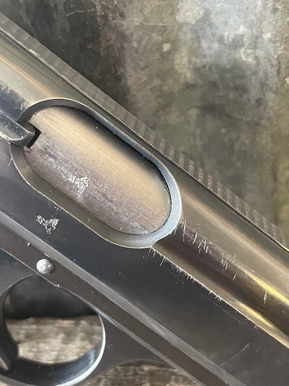1940 Walther PPK 7.65mm (.32 ACP) – Police Issue Eagle/C – Matching Electric-Penciled Slide – Bakelite Grip