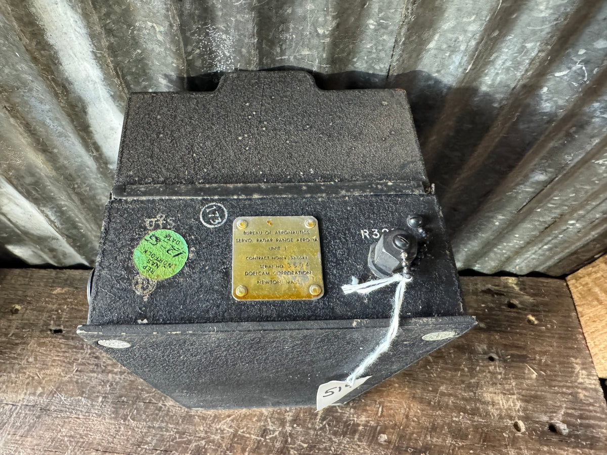 1955 U.S. Navy Radar Range Servo Unit – Doelcam Corporation – Aero 1A