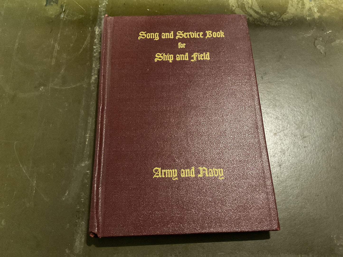 WWII Song & Service Worship Book for Ship & Field