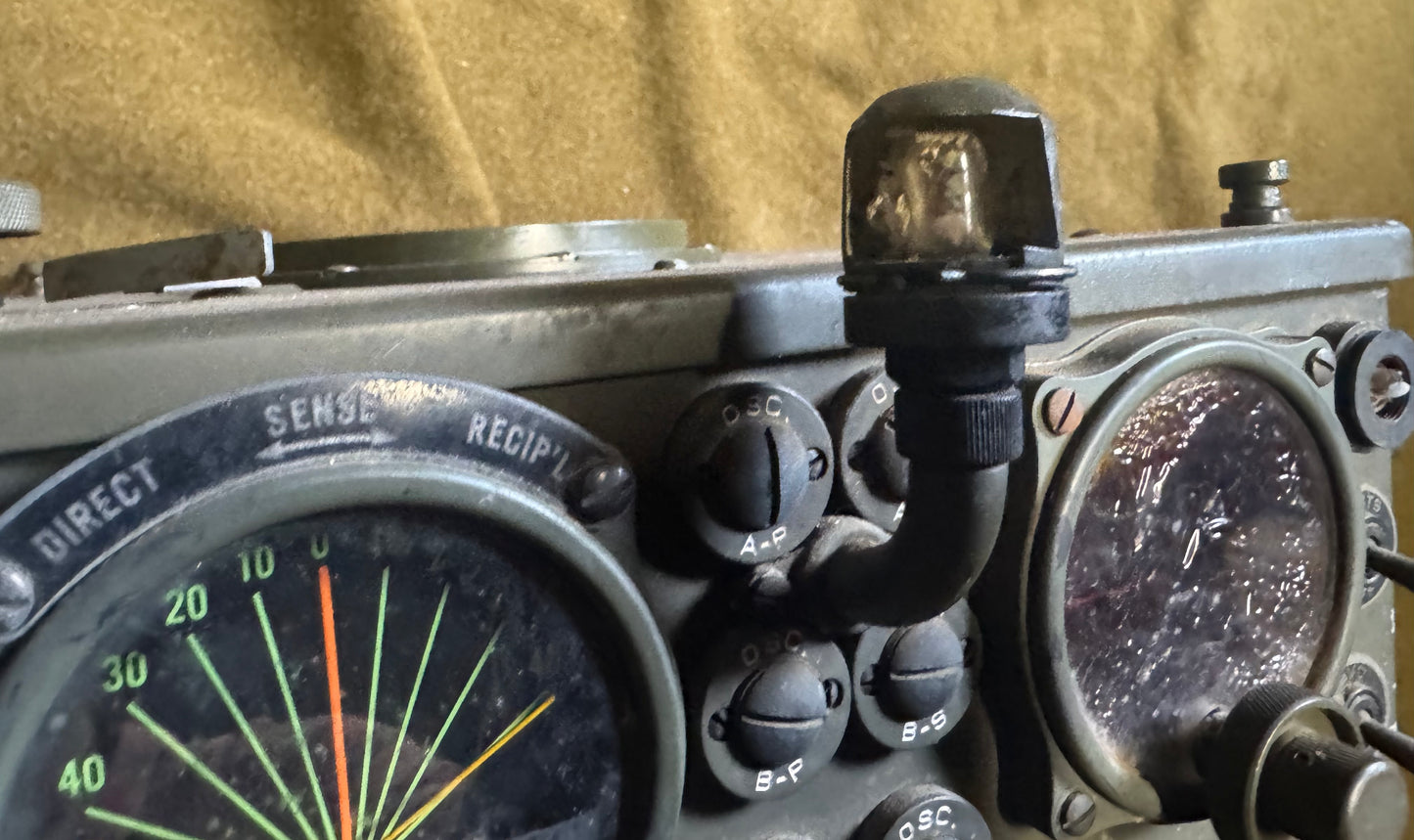 WWII U.S. Signal Corps BC-1003-A Radar Receiver – Direction Finding Unit (SCR-517)