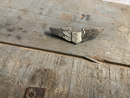 U.S. Airforce Flight Surgeon Badge Wings WWII