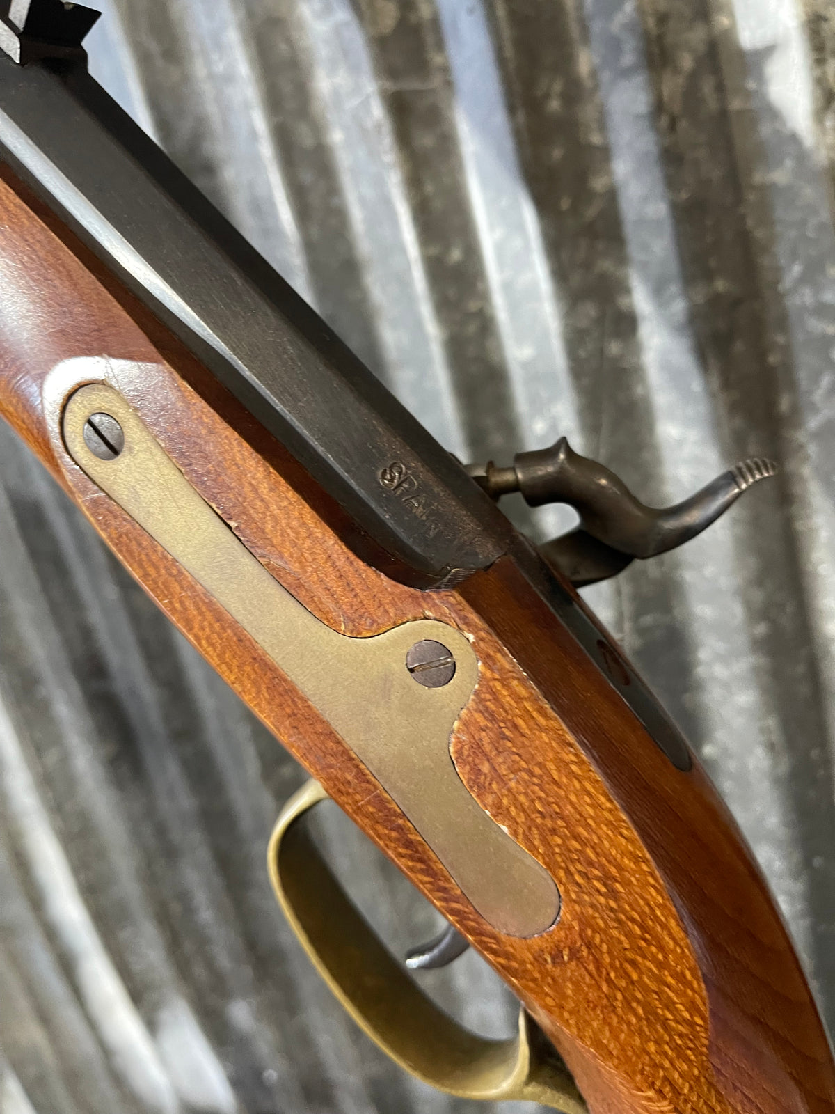 Spanish-Made .50 Caliber Percussion Black Powder Rifle – Hawken/Plains Style