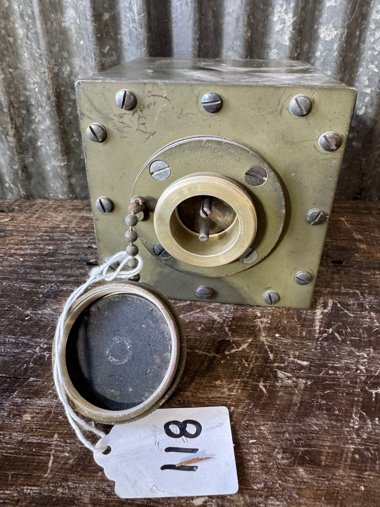 U.S. Army Signal Corps Junction Box J-122/TPN-2 – WWII Radar Equipment