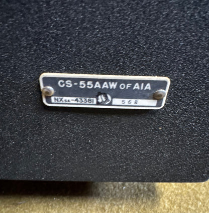 WWII U.S. Navy AN/APS-4 Radar Oscilloscope Indicator CS-55AAW