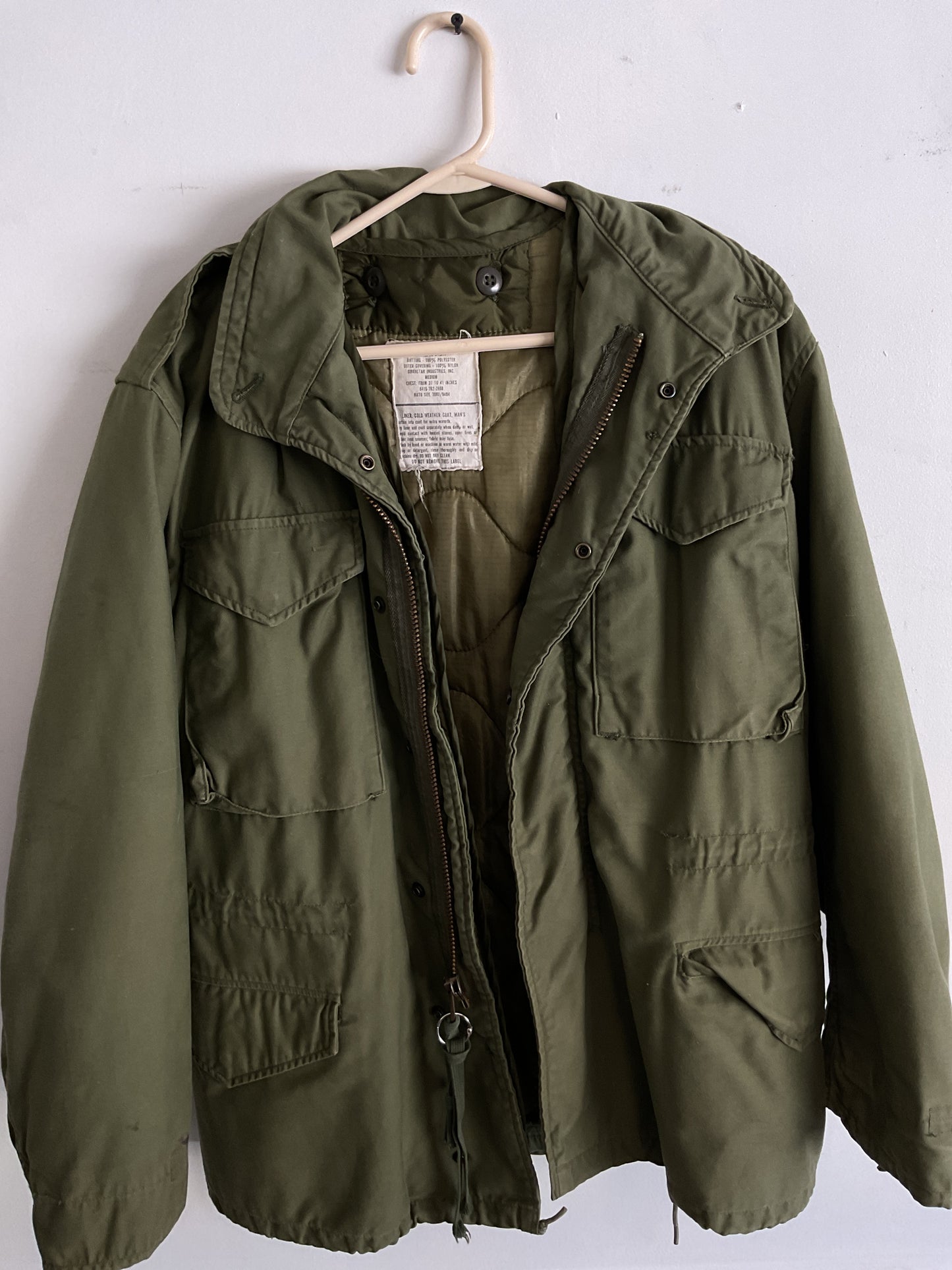 Vietnam War Era U.S. Army M-65 Field Jacket – Cold Weather