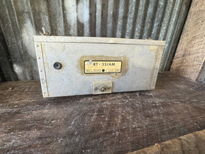 WWII U.S. Army Air Forces RT-35/AM Radio Transmitter Unit – Finch Aircraft Communications Equipment