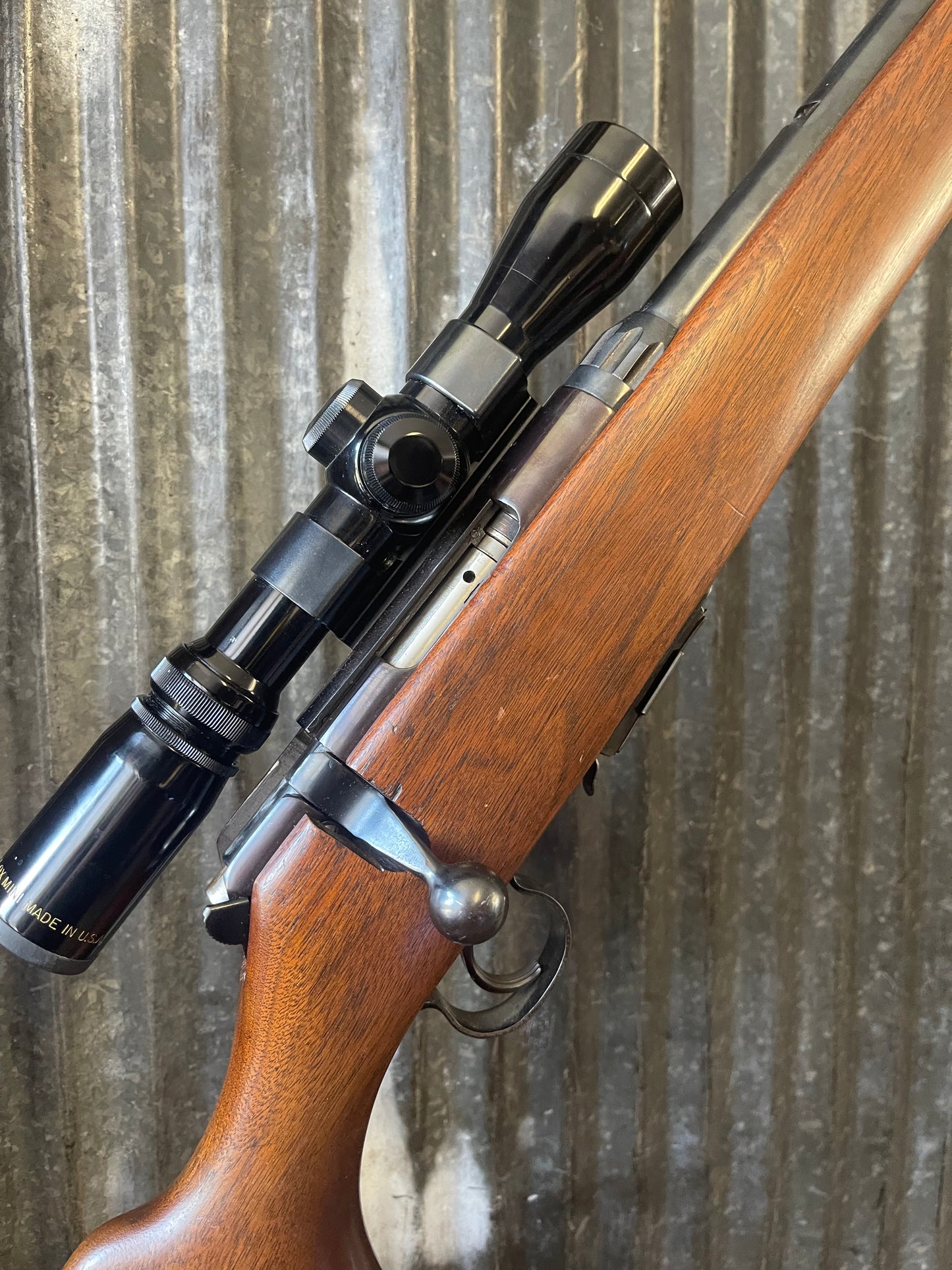 Savage Model 342 .22 Hornet Bolt Action Rifle w/ Burris 3-9x Scope