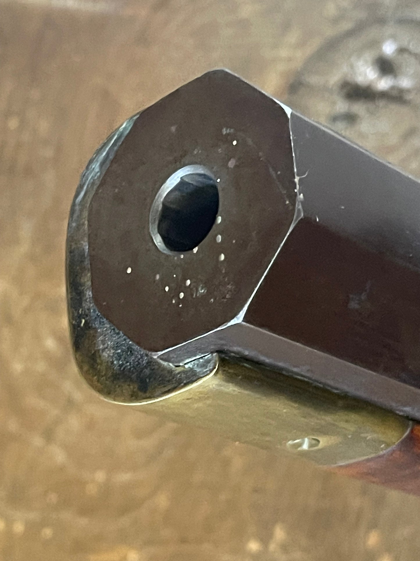 Custom .50 Cal “Chunk Gun” – Joe Sivits (New Paris, PA) – Heavy Octagon Barrel – Tiger Maple