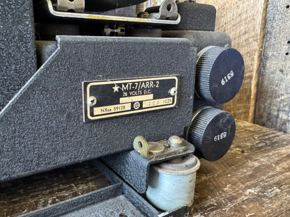 WWII U.S. Navy R-4A/ARR-2 Aircraft Homing Radio Receiver with Dynamotor & Mount