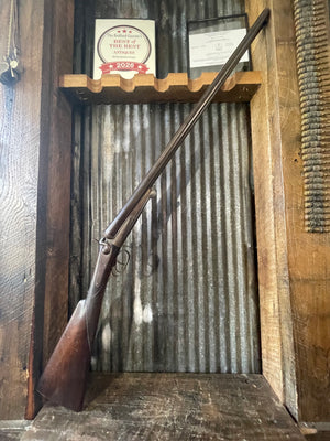 W&H Hudson Belgian-Made Antique Side-by-Side Hammer Shotgun – Underlever