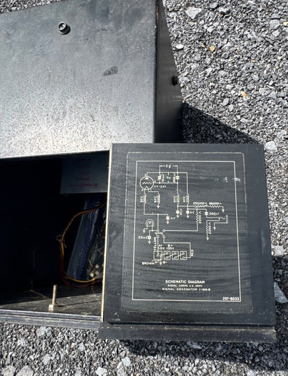 WWII U.S. Army Signal Corps I-196-B Signal Generator – Philco Corp. – Field Test Equipment