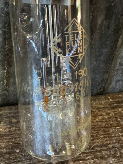 Telefunken LS180 High Voltage Rectifier Tube – Wehrmacht Marked