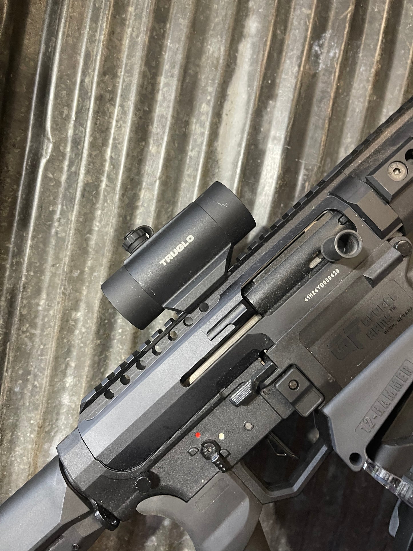 GForce Arms 12 Gauge Semi-Auto Shotgun w/ Drum & TruGlo Red Dot