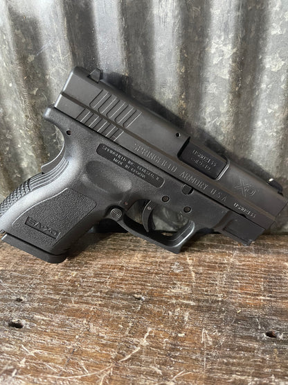 Springfield Armory XD-9 Sub-Compact 9mm Pistol with Box & Accessories
